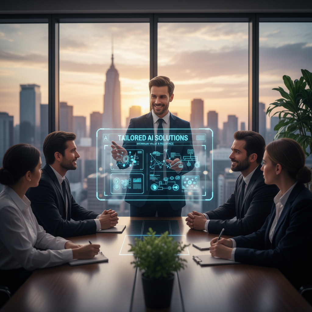 tailored solutions ai consulting services